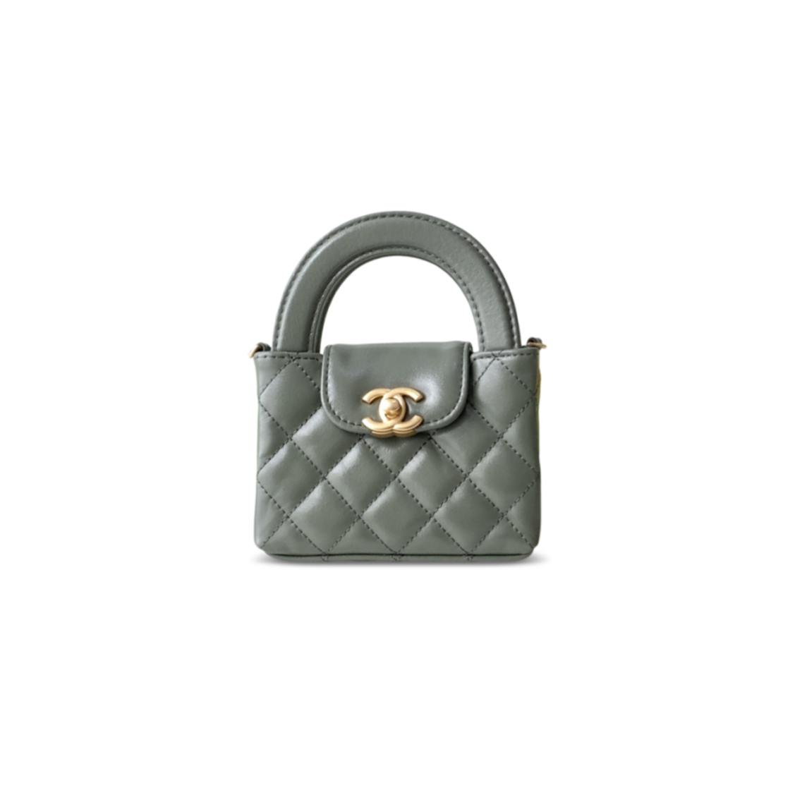 CHANEL KELLY NANO SHOPPING BAG AS3435 (12.5*8.3*4cm)